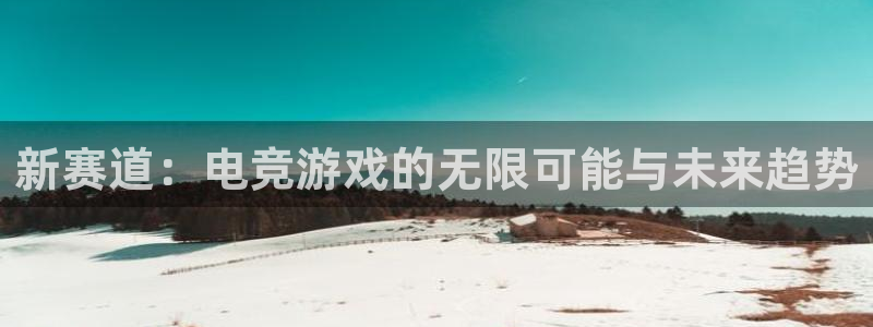 ky电竞：新赛道：电竞游戏的无限可能与未来趋势